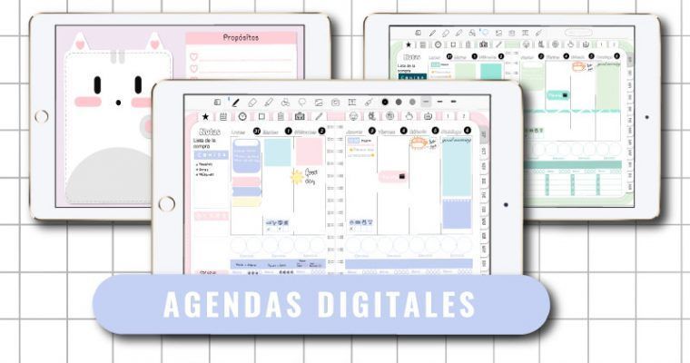 Agendas digitales para iPad, iPhone & MacBook 2020 – 2021