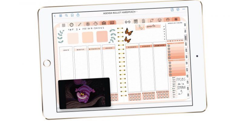 Cómo ver series o películas mientras haces apuntes en iPad