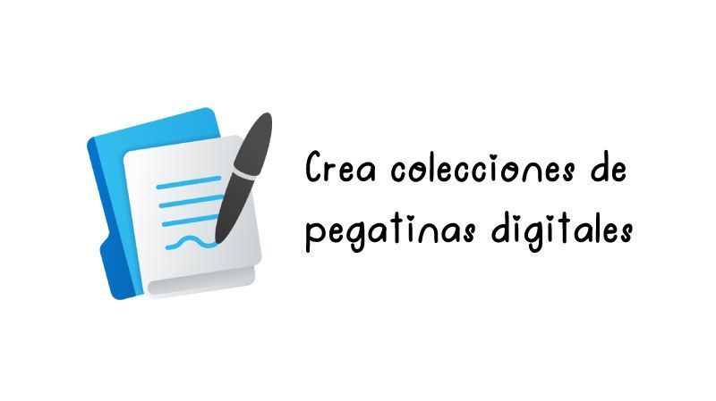 Crea colecciones de stickers digitales en Goodnotes