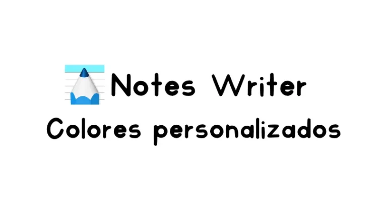 Cómo añadir colores personalizados en tus bolígrafos | Notes Writer