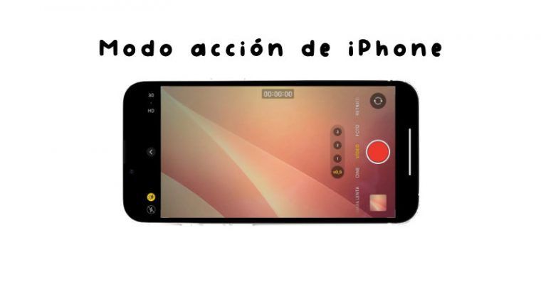 Cómo usar el Modo acción en el iPhone 14