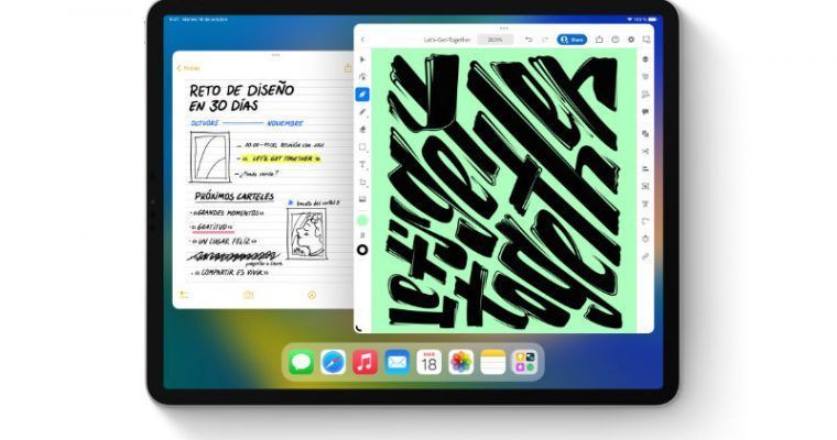 Cómo utilizar la multitarea de iPad: Organizador visual
