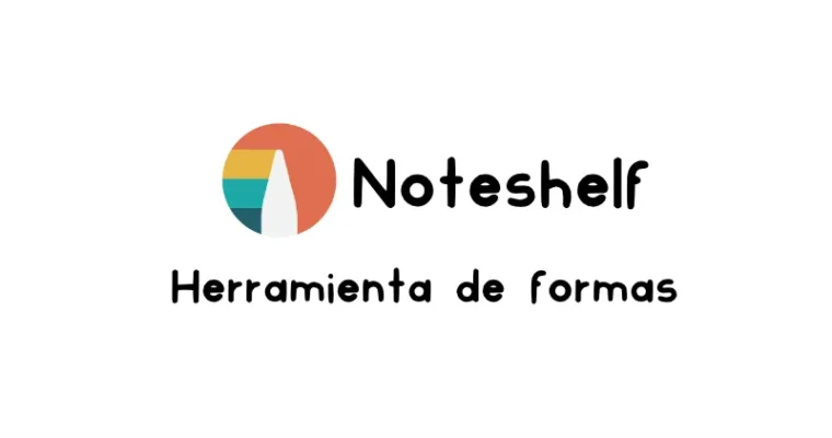 Herramienta de formas en Noteshelf