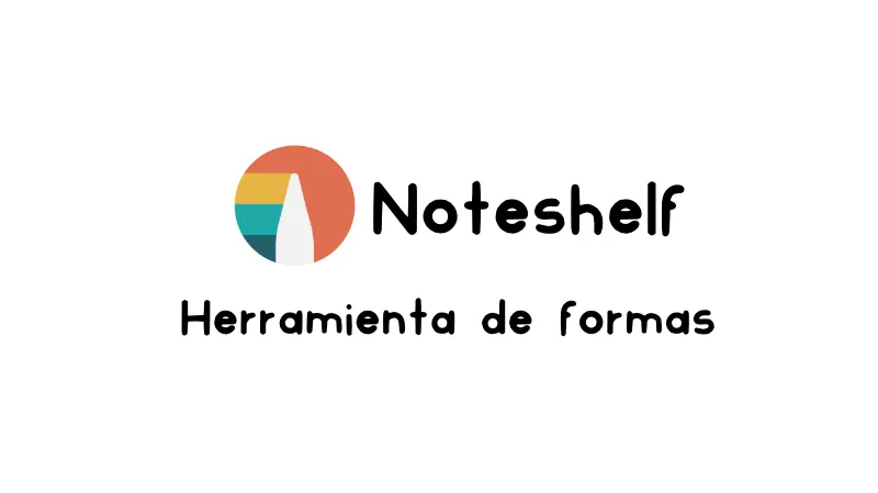 Herramienta de formas en Noteshelf