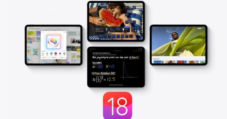 Modelos de iPad compatibles con iPadOS 18