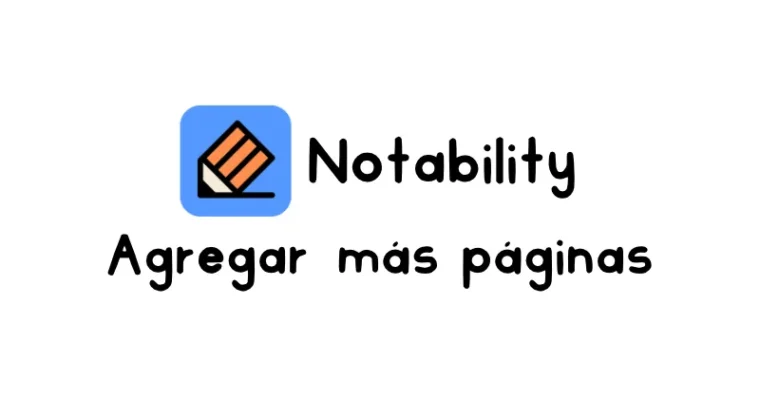Cómo duplicar y agregar páginas en Notability