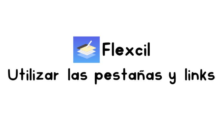 Cómo activar las pestañas de cuadernos y agendas digitales en Flexcil