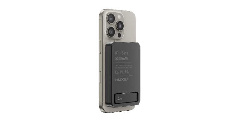 Batería 3 en 1 Kuxiu K1: la power bank ideal para tus dispositivos Apple