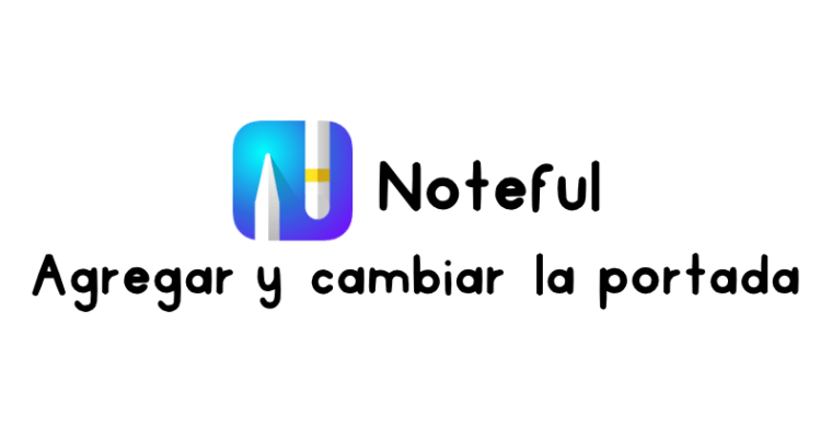 Cómo cambiar la portada de agendas / cuadernos digitales en Noteful