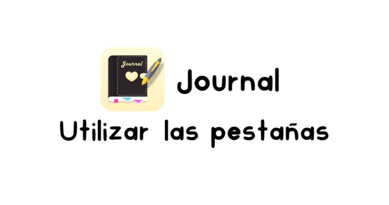 Cómo activar las pestañas de cuadernos y agendas digitales en Journal