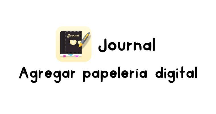 Cómo agregar agendas, bullet journal y cuadernos digitales en Journal app (Android)