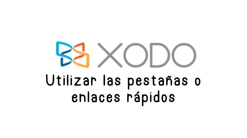 Cómo activar las pestañas de cuadernos y agendas digitales en XODO app