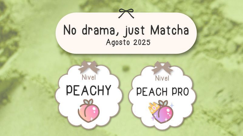 Comienza el evento No drama, just Matcha. ¡Agosto llega con sabor a matcha! En exclusiva en HardPeach Club