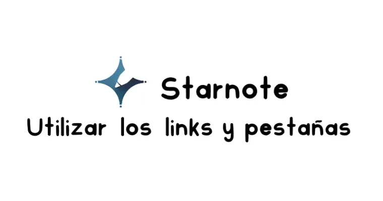Cómo activar y usar los enlaces en tu agenda digital en Starnote