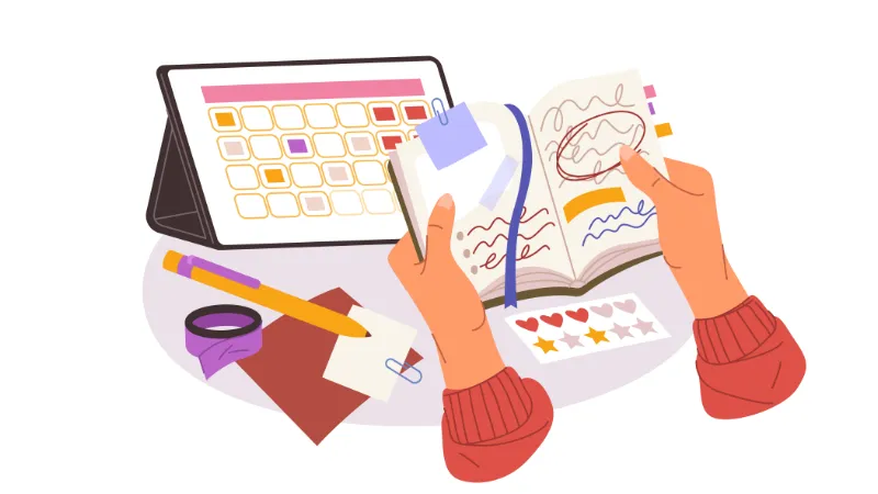 Agenda con fechas o sin fechas: cuál elegir según tu forma de organizarte