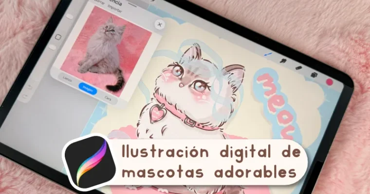 Cómo dibujar mascotas kawaii en Procreate
