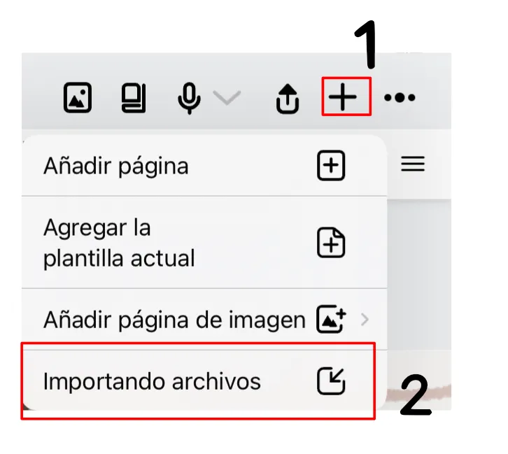 agregar pdf wellnote