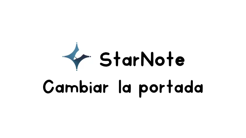Cómo añadir portadas digitales en StarNote