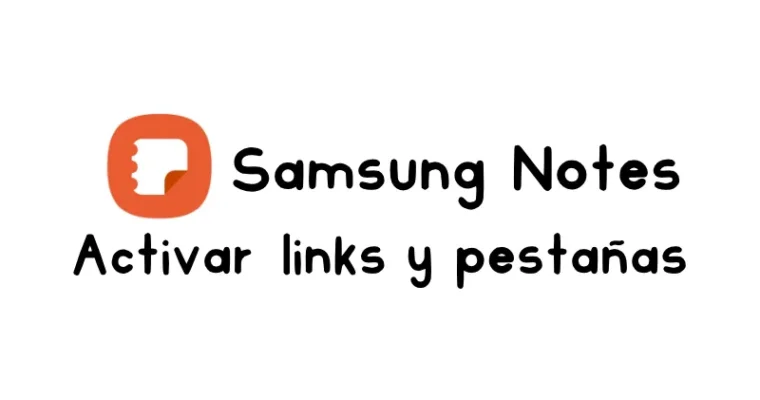 Cómo activar las pestañas de cuadernos y agendas digitales en Samsung Notes