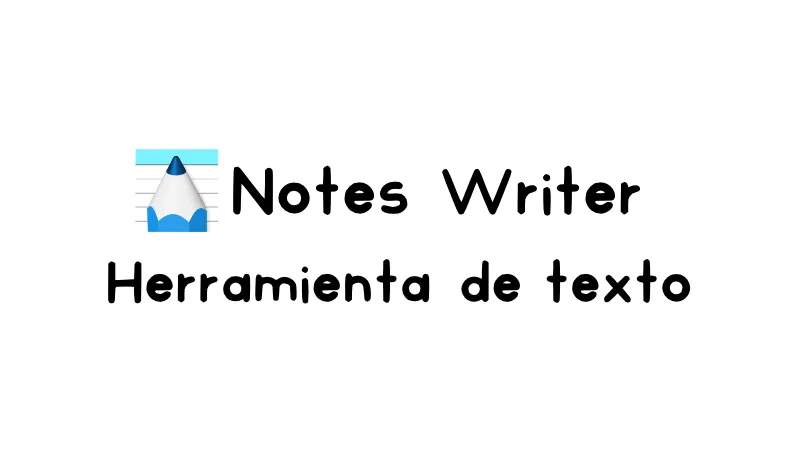 Cómo utilizar la herramienta de texto en Notes Writer
