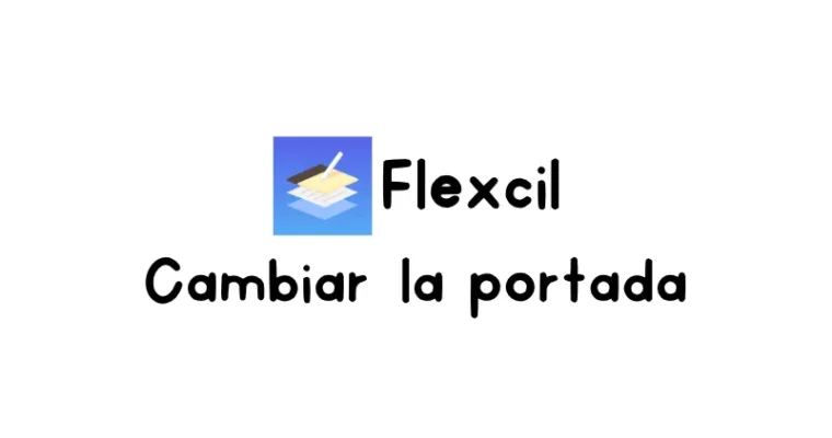 Cómo añadir portadas digitales en Flexcil