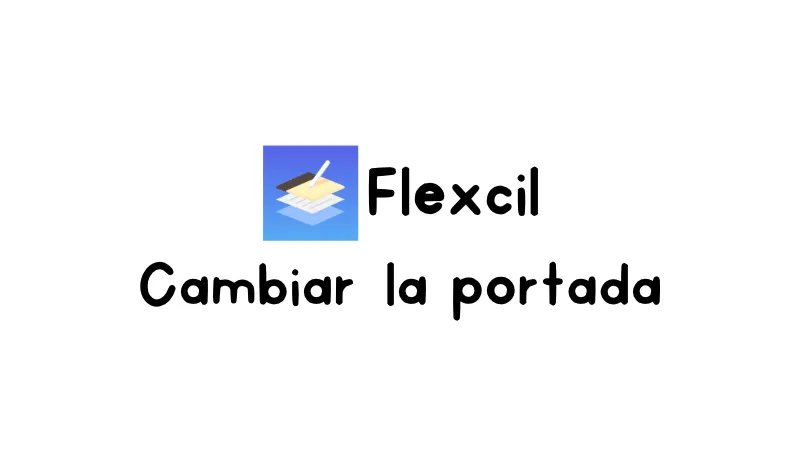 Cómo añadir portadas digitales en Flexcil