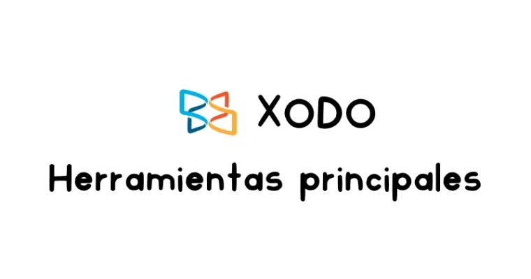 Descubre las herramientas de XODO
