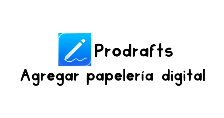 Cómo añadir agendas y cuadernos digitales en Prodrafts – infinite notes