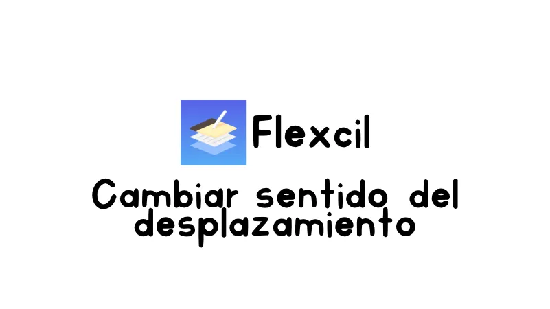 Cambiar el desplazamiento de las páginas en Flexcil