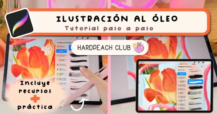 Cómo hacer óleo en Procreate paso a paso