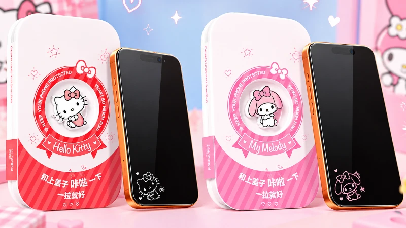 Protector de pantalla para iPhone de Hello Kitty y Sanrio: ¡un detalle kawaii para tu móvil!